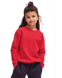 Dziecięca bluza ze ściągaczem Set-in Premium Fruit of the Loom