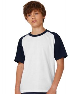 Dziecięca koszulka t-shirt Base-Ball B&C