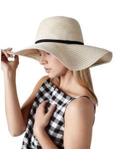 Słoneczny kapelusz Marbella Wide-Brimmed Beechfield